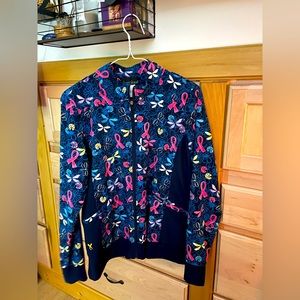 Breast cancer awareness lab jacket